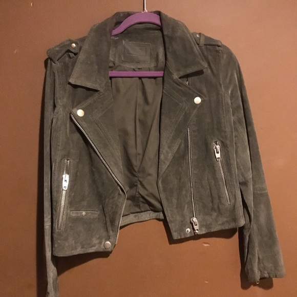 Sl8 suede Leather jacket - Picture 1 of 8